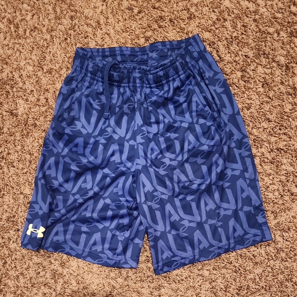 Under Armour Boy's Blue Shorts